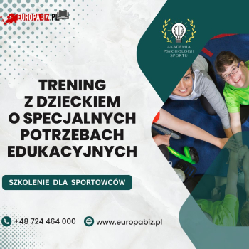 Szkolenie: Trening z udziałem dziecka o specjalnych potrzebach edukacyjnych
