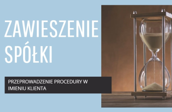 Pomoc w zawieszeniu spółki w KRS