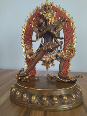 Buddyzm Statuetka - Kalachakra