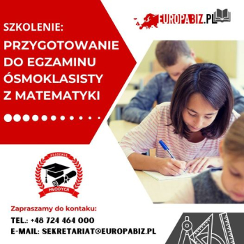 Kurs przygotowujący do egzaminu ósmoklasisty z matematyki