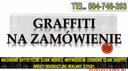 Malowanie reklam, cena, tel;. 504-746-203, szyldów, na ścianie, murali, graffiti