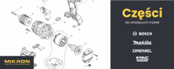 Części uniwersalne do elektronarzędzi - centrum narzędziowe MIKRON