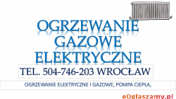 Instalacja pieca, cennik, tel. 504-746-203, Wrocław, montaż ogrzewania