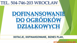 Dofinansowanie do ogródków działkowych, dotacje, ogródki działkowe