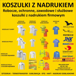 Walaszko BHP - koszulki dla firm z logo