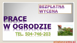 Sprzątanie ogródków działkowych, cena tel.504-746-203. Wrocław. Porządkowanie działek ogrodowych.