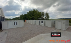 Kontener biurowy, socjalny, Stróżówka, pawilon handlowy, mieszkalny