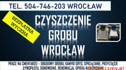 Czyszczenie nagrobka, Wrocław, Cena. tel. 504-746-203, odnowienie pomnika lastriko