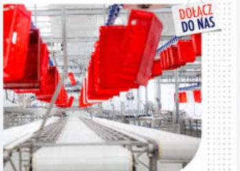 Pracownik myjni pojemników