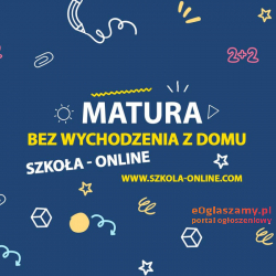 Średnie wykształcenie w rok - bez wychodzenia z domu.