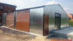 Garaż blaszany, garaże, hala blaszana, wiata.