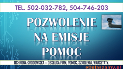 Pozwolenie na emisje, szkolenia tel.504-746-203, Wprowadzenie gazów i pyłów do powietrza