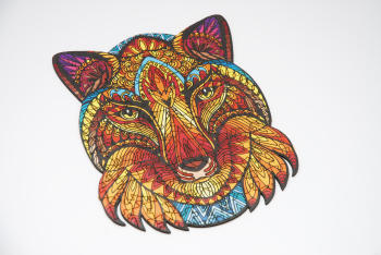 Puzzle Drewniane Premium EKO Układanka LIS 156 el. Rozmiar L. Drewyan