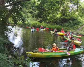 Agroturystyka  Splywy kajakowe rzeką Wel - Pole namiotowe - Pokoje