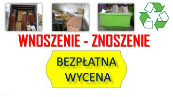 Usługi, wnoszenie cennik, tel. 504-746-203. Wrocław, wniesienie mebli.  Usługi wnoszenia 