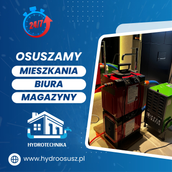 Skuteczne osuszanie po zalaniu