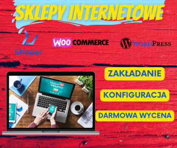 Sklep Internetowy, Shoper, Woocommerce, Presta, ShopGold, Wordpress od 1799 zł