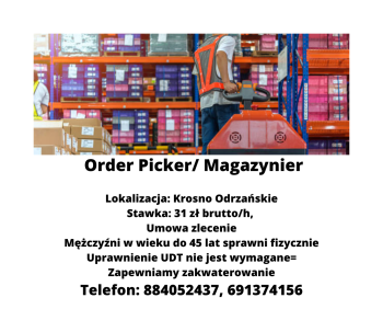Order Picker/ Magazynier
