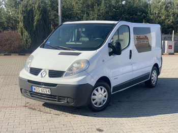 Wynajem busa Renault Trafic 6 osobowy ( Brygadówka)