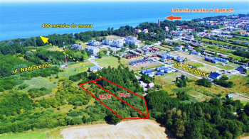 Działki gruntu leżące w kompleksie działek, Gąski, gm. Mielno