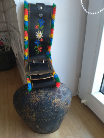 krowi dzwonek alpejski pasterski