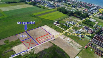 Sarbinowo - Działka nad Morzem 1716 m² 24/22