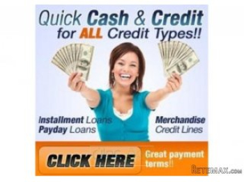 We offer Cash at low interest rate