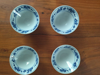 (Japonia) Miska na ryż Blue Danube