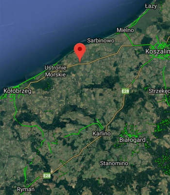 Działka w Tymieniu 5km do morza