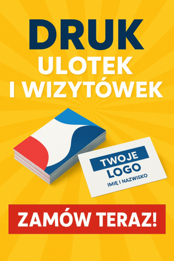 Druk ulotek - różne rozmiary, różna gramatura. Sprawdź ceny !