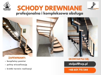 SCHODY DREWNIANE 