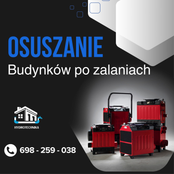 Osuszanie budynków, ścian, piwnic – Szybko i Skutecznie! 