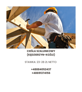 CIEŚLA SZALUNKOWY