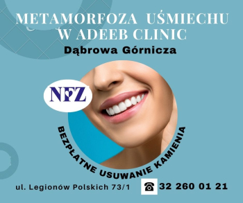 Darmowa metamorfoza uśmiechu w Dąbrowie Górniczej